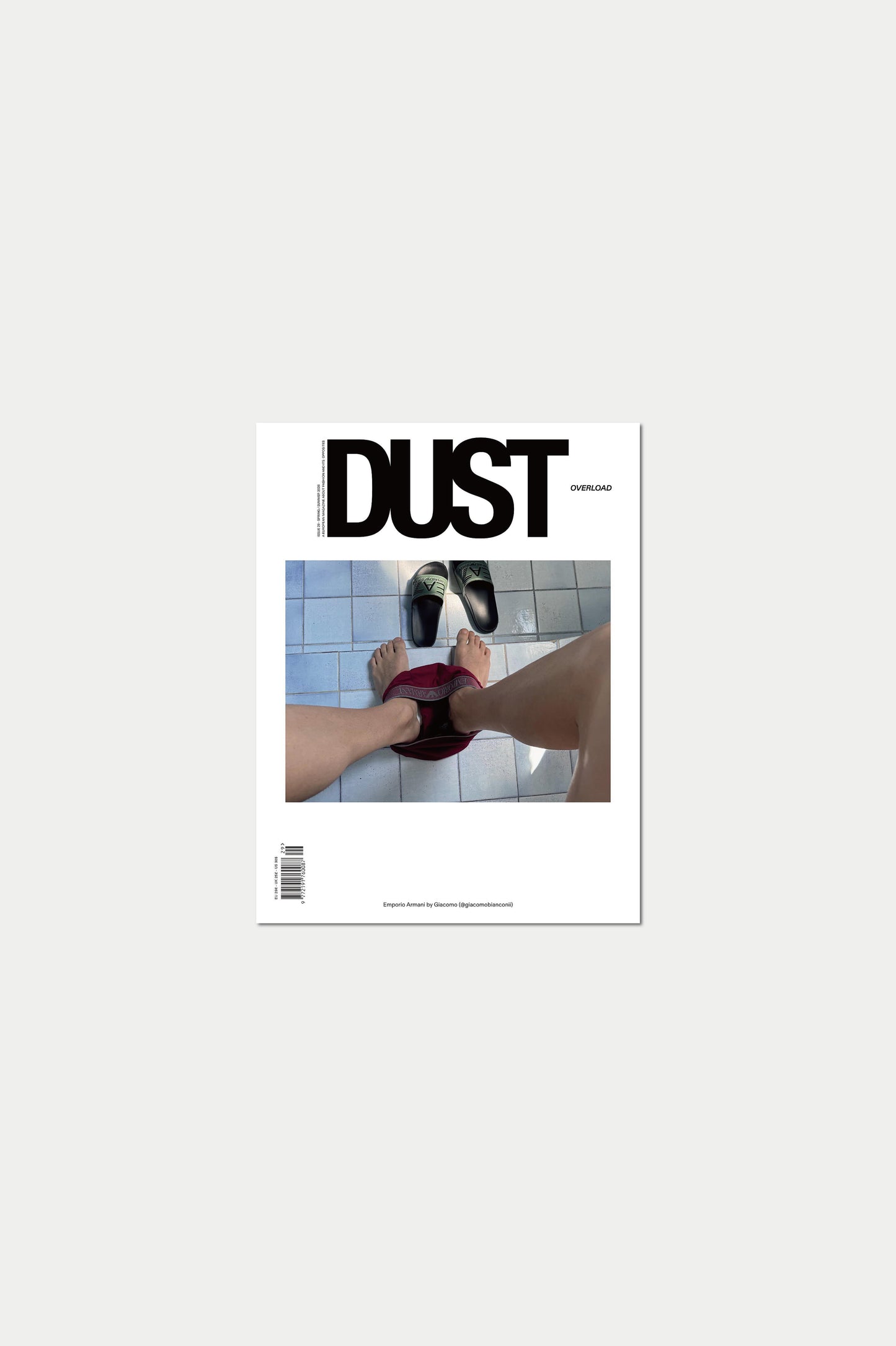 DUST 29 OVERLOAD Emporio Armani by Giacomo Bianconi