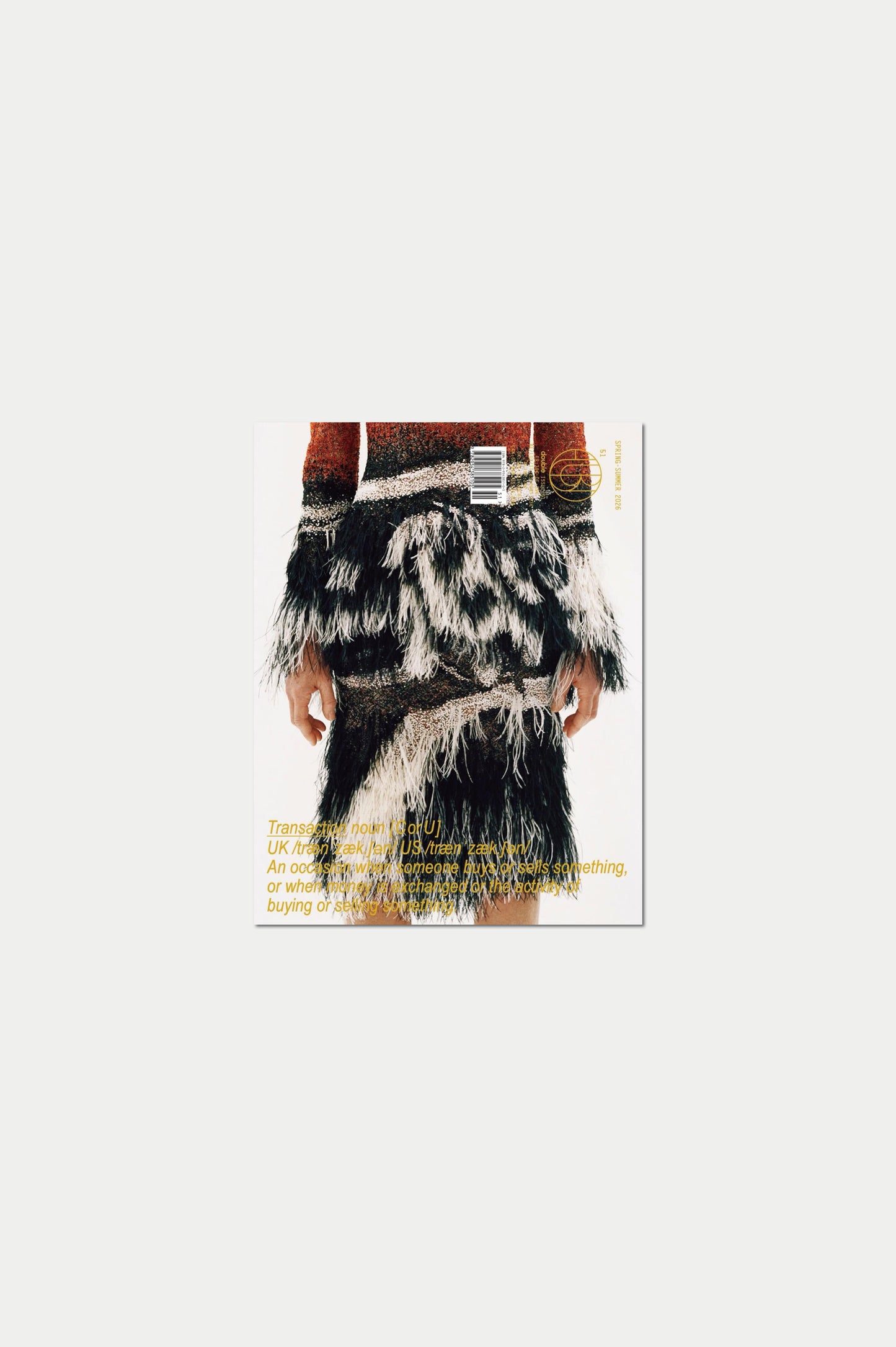 Double Magazine 51 Spring / Summer 2026 TRANSACTION Chanel HS Spring 2026