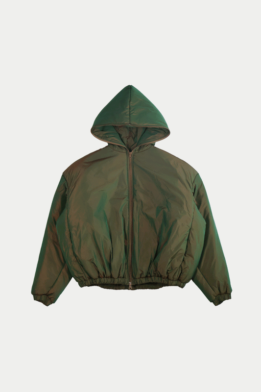 No.229 LIMONTA PUFFER HOODED JACKET Copper