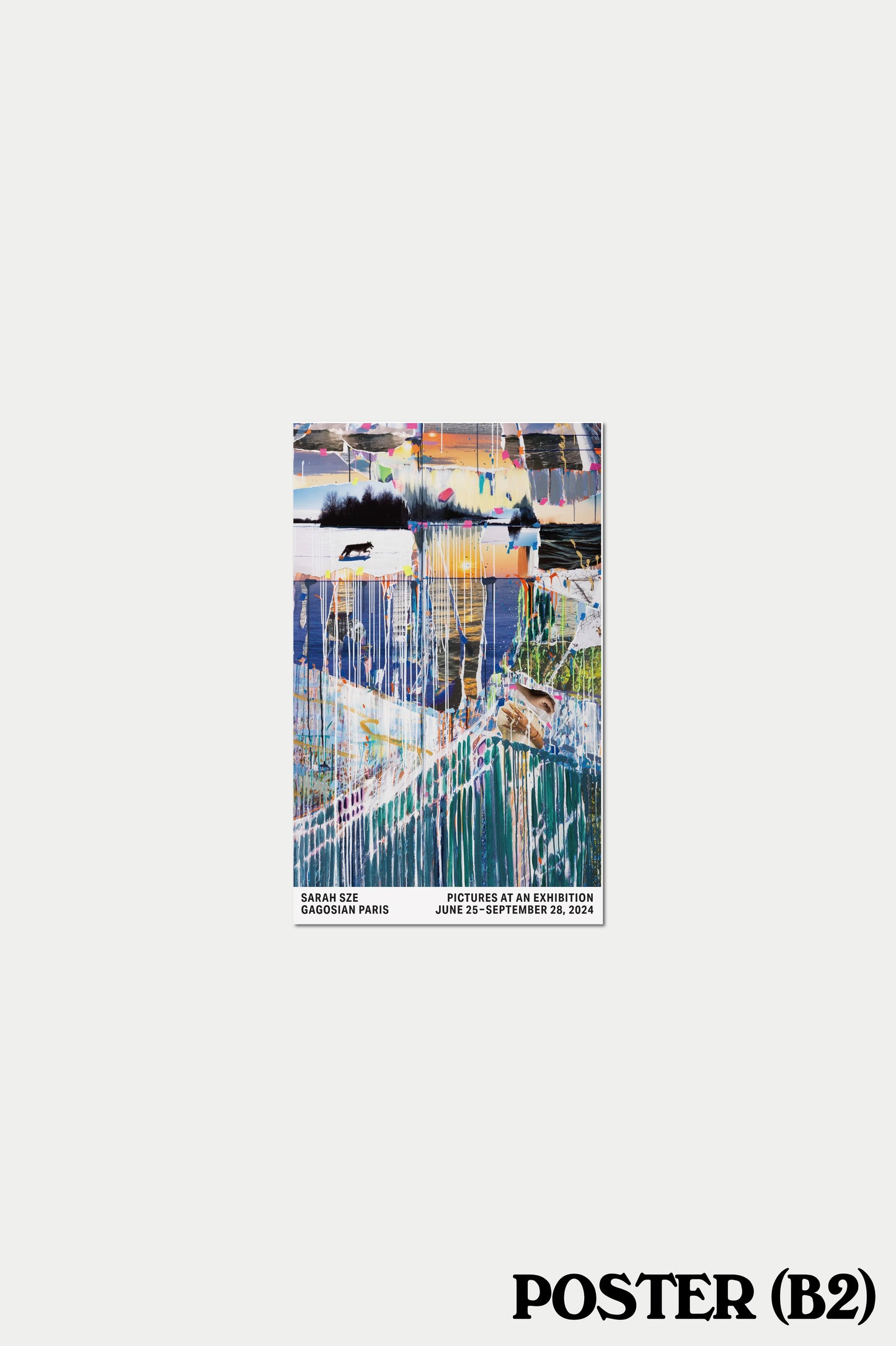 Gagosian Sarah Sze: Pictures at an Exhibition Poster (B2)