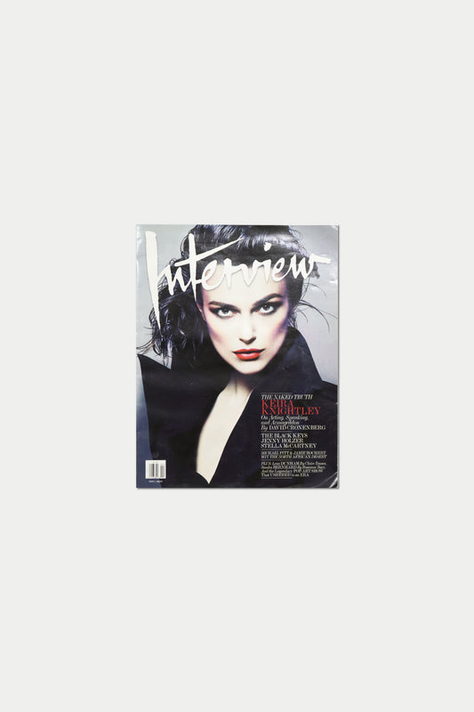 Interview Magazine KEIRA KNIGHTLEY April 2012