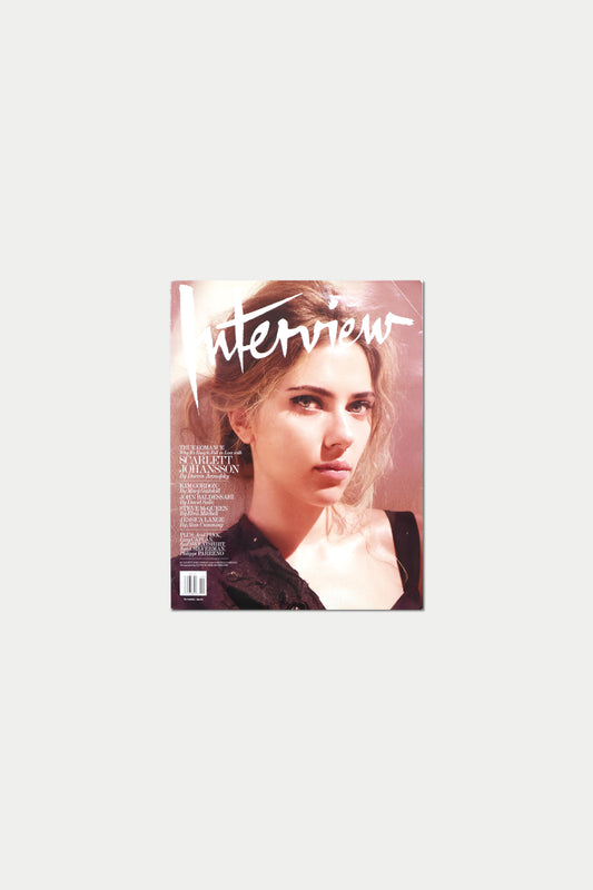 Interview Magazine SCARLETT JOHANSSON October 2013