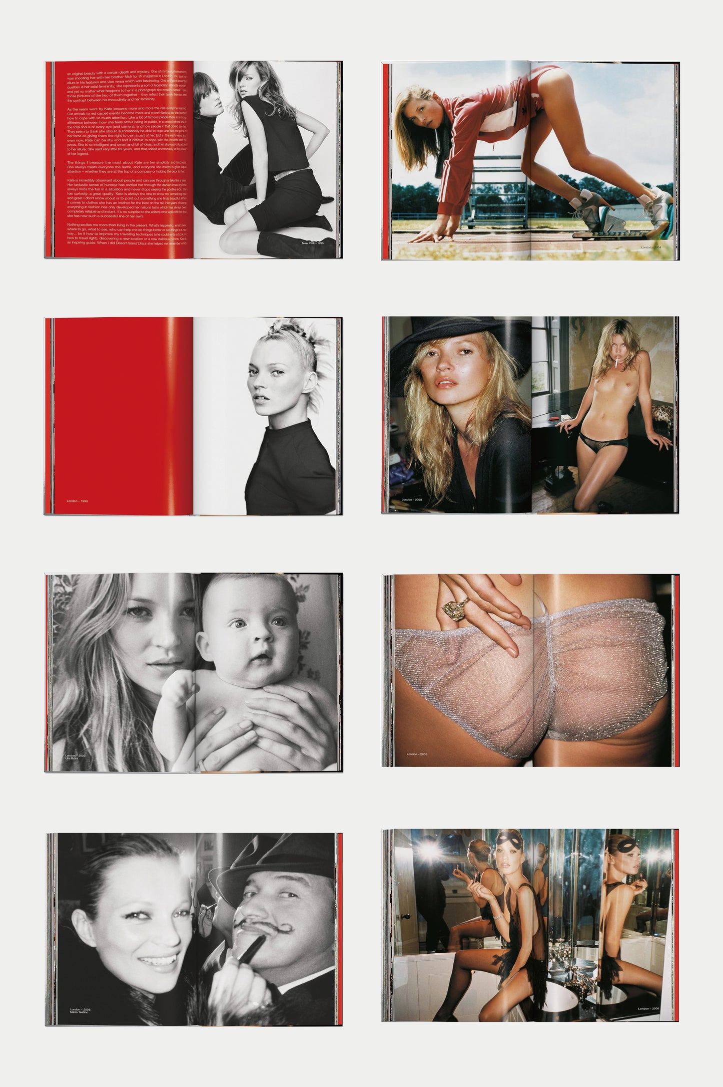 Kate Moss by Mario Testino