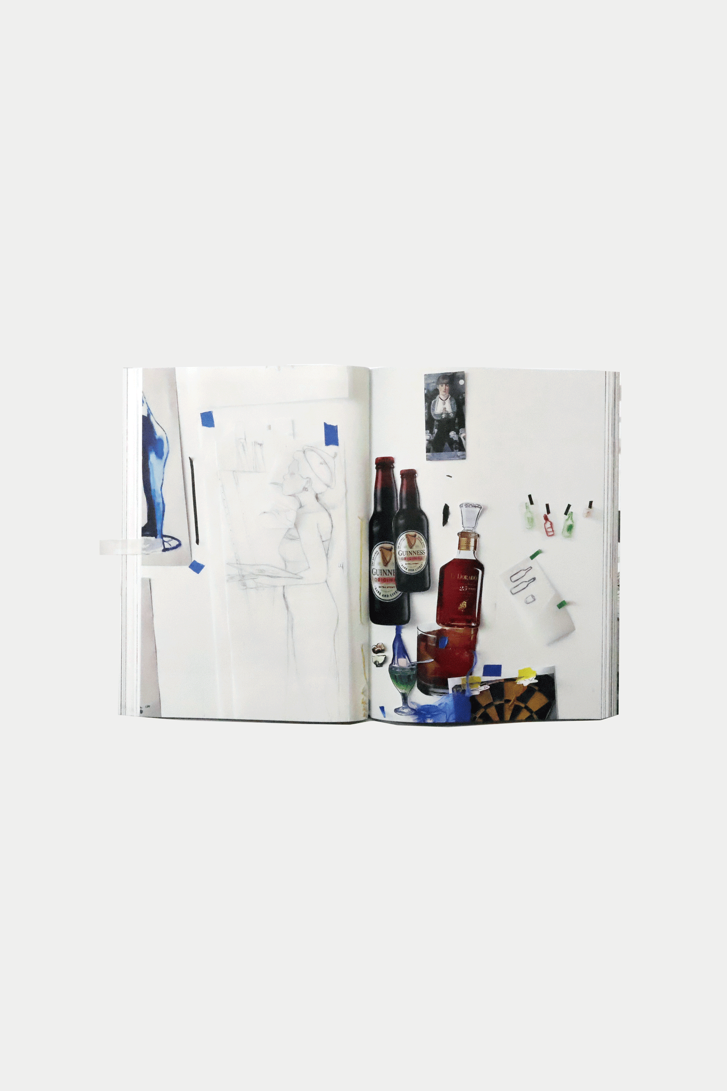 LUNCHEON no. 17 Untitled (after Manet & Degas) by Lisa Brice