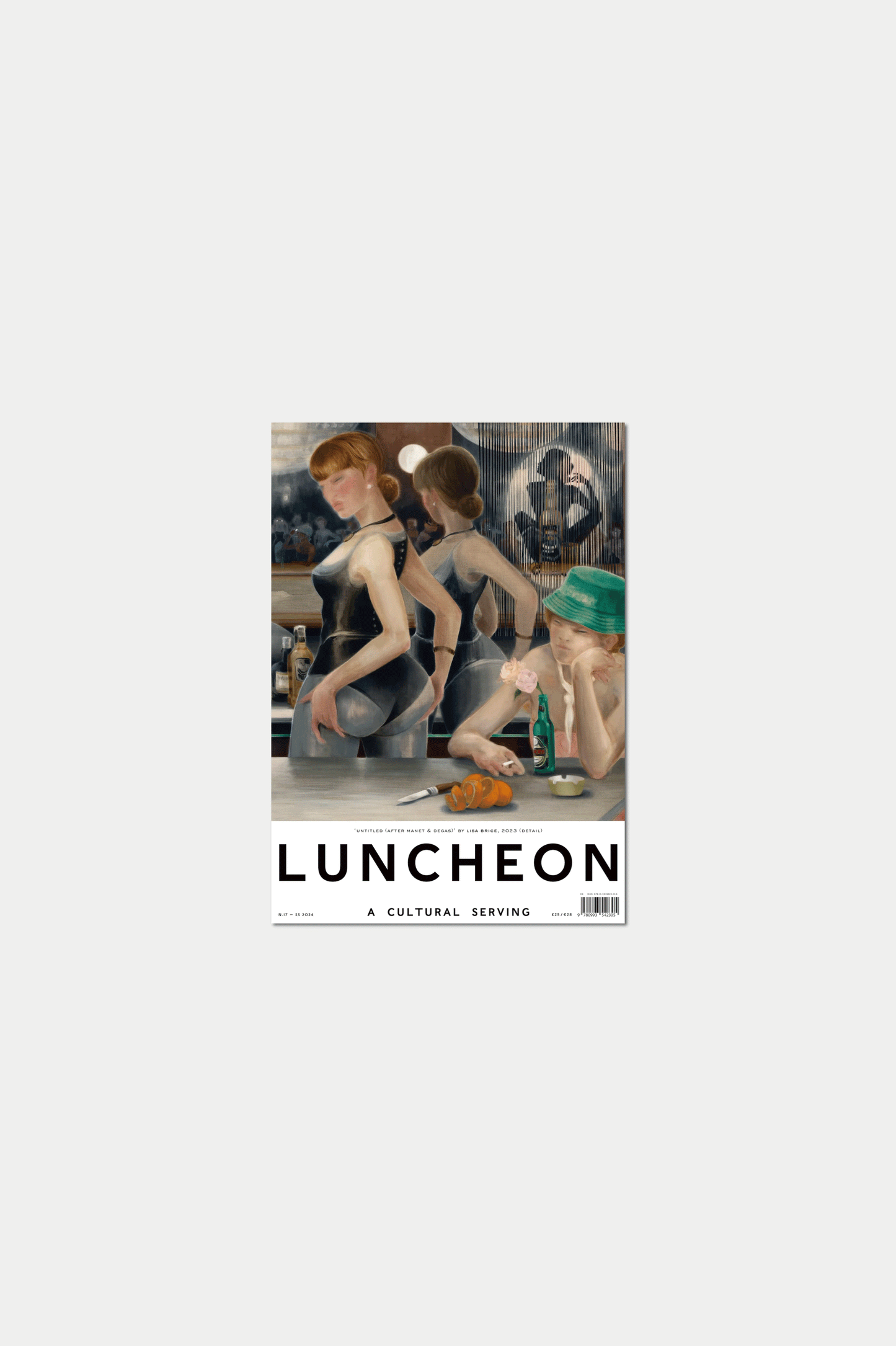LUNCHEON no. 17 Untitled (after Manet & Degas) by Lisa Brice
