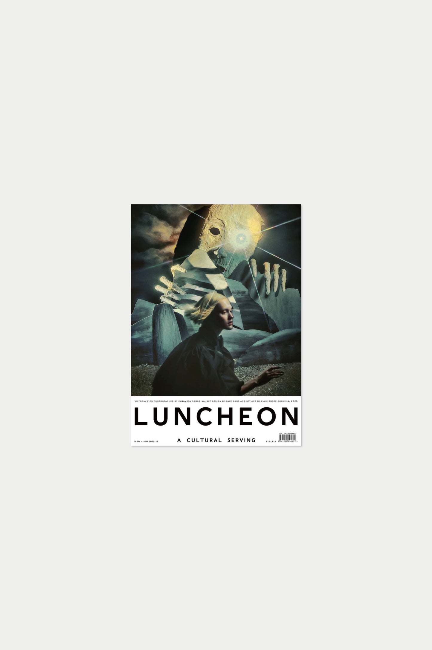 【PRE ORDER】LUNCHEON no. 20 Viktoria Wirs photographed by Elizaveta Porodina, set design by Gary Card and styling by Ellie Grace Cumming