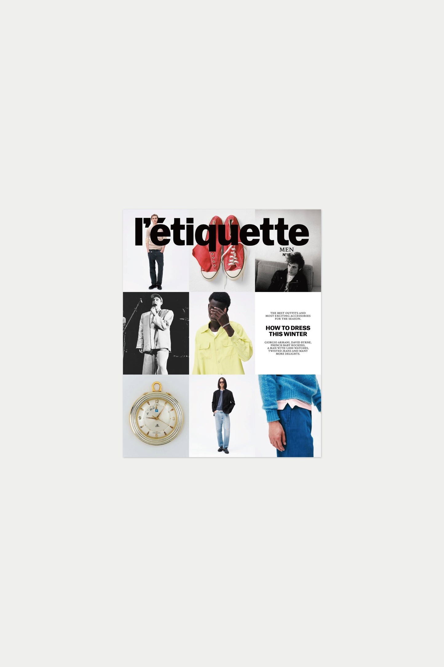 L'ÉTIQUETTE HOMME N°15 FALL/WINTER 25/26