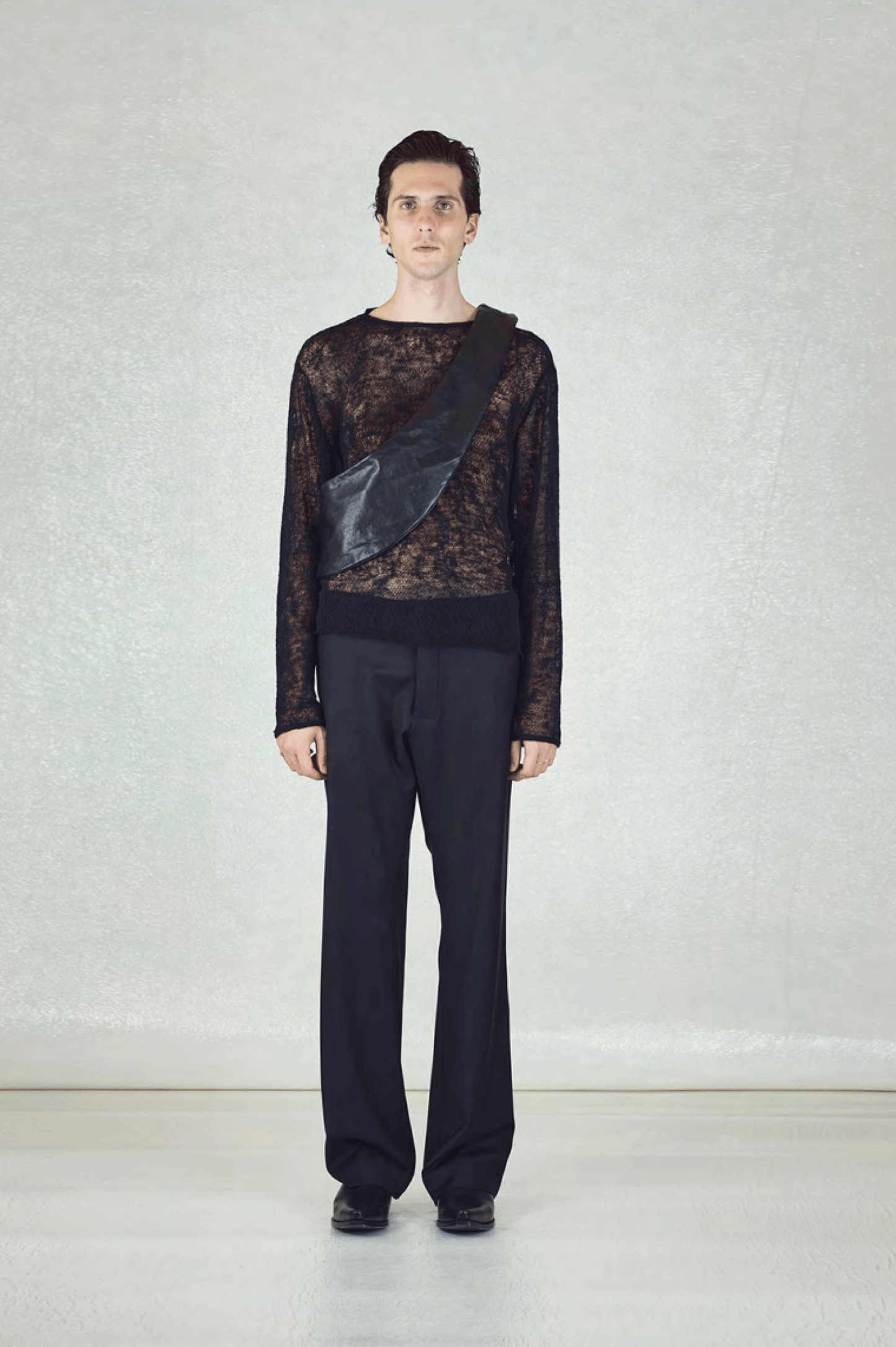 NO.292 MERINO WOOL KNITTED TOP