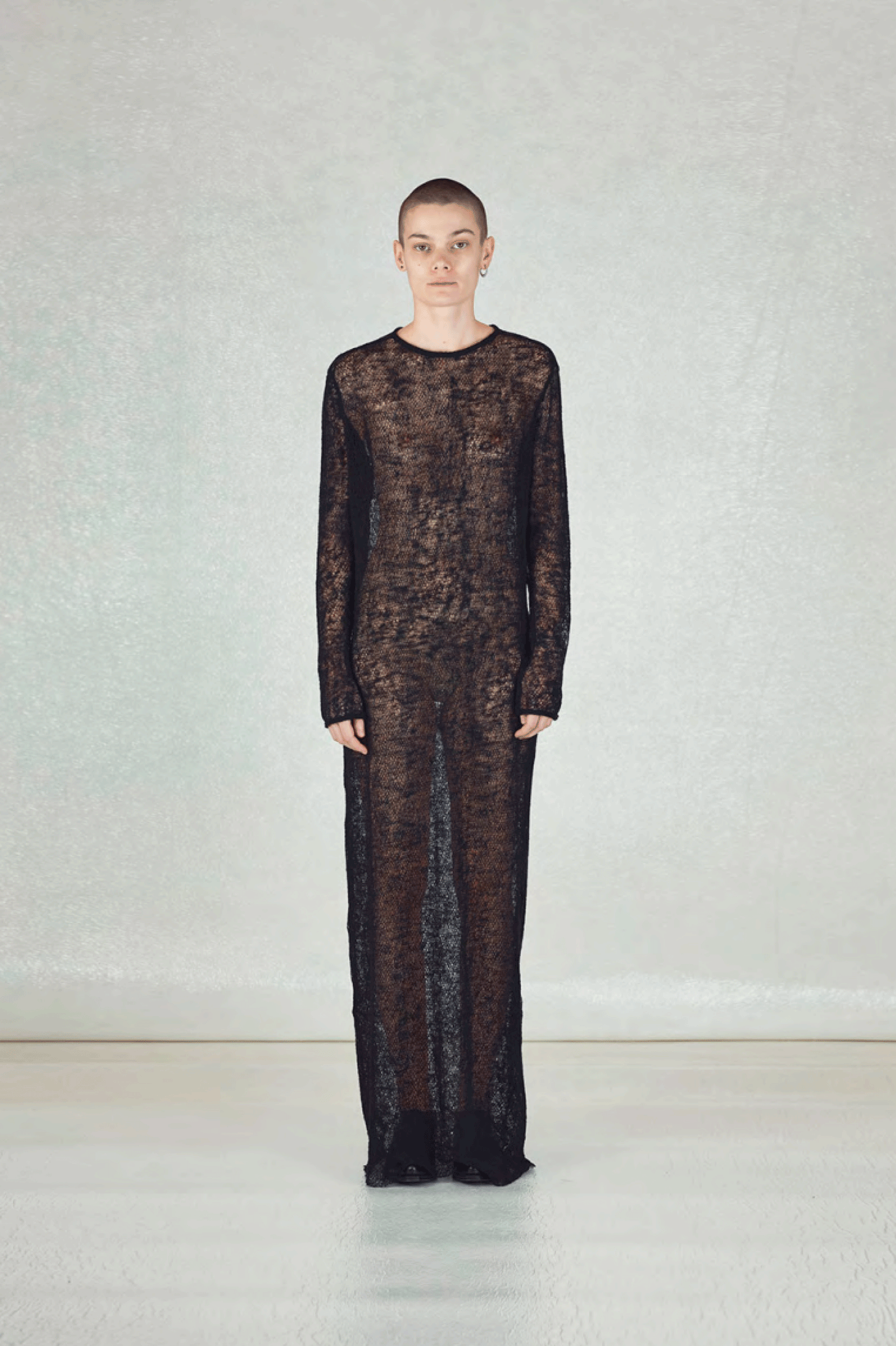NO.293 MERINO WOOL KNITTED DRESS