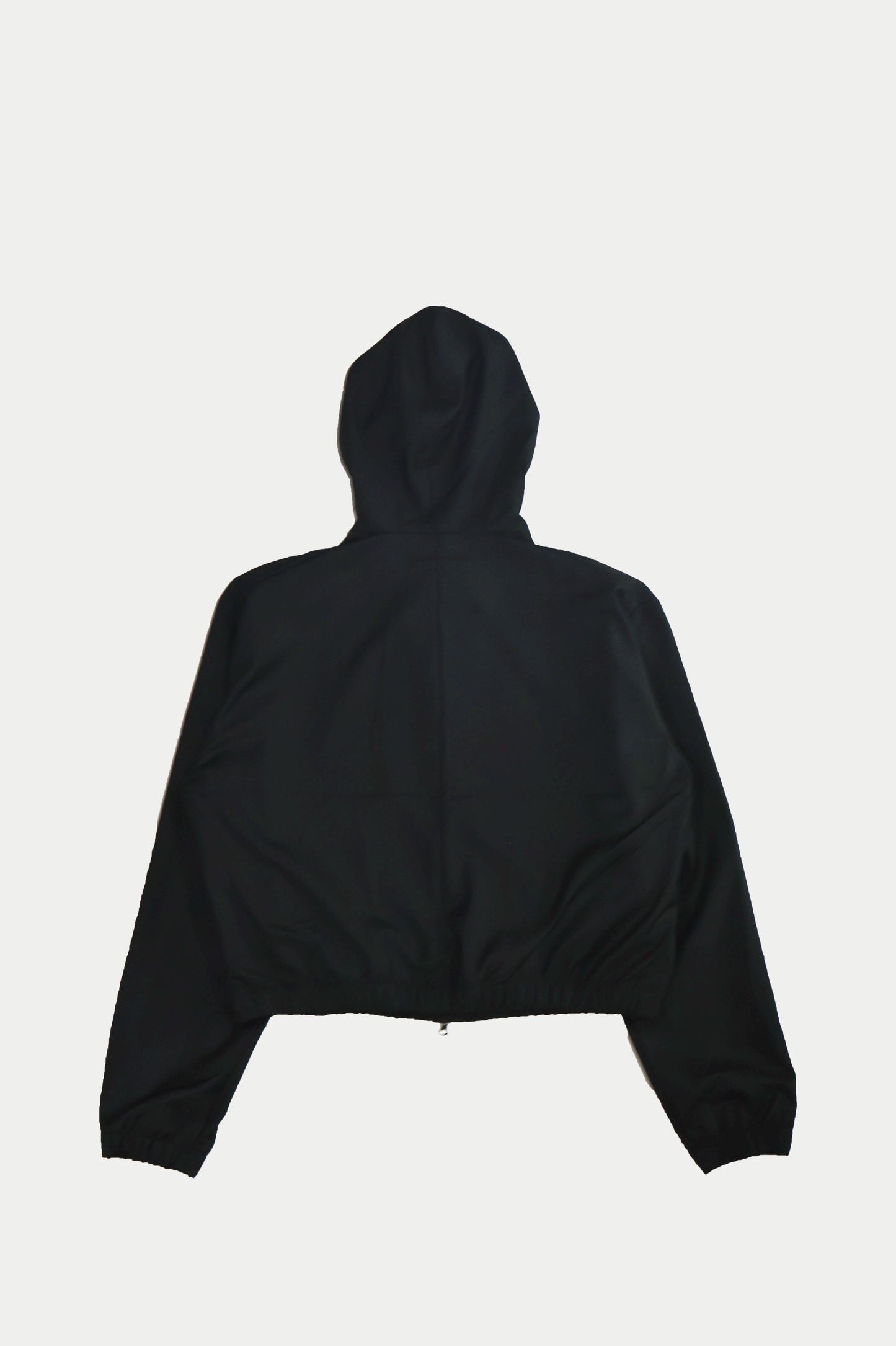 NO.294 LORO PIANA FINE WOOL DOUBLED HOODED Black