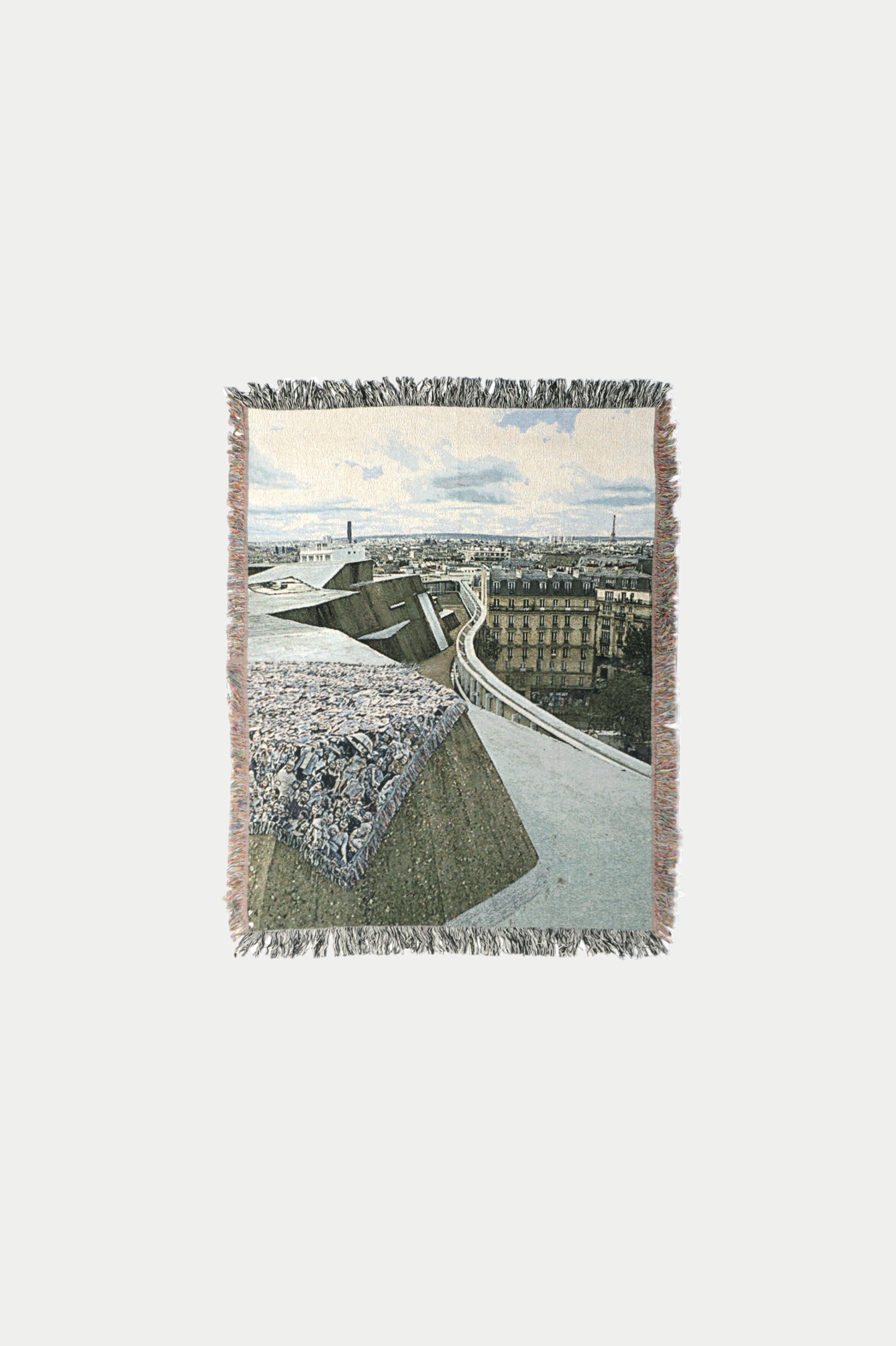 Niemeyer Rooftop View Blanket