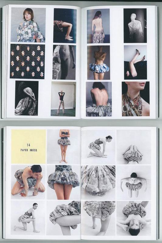 PAPER CLOTHES (CLOTHES MADE FROM PAPER) BY AMIR TIKRITI