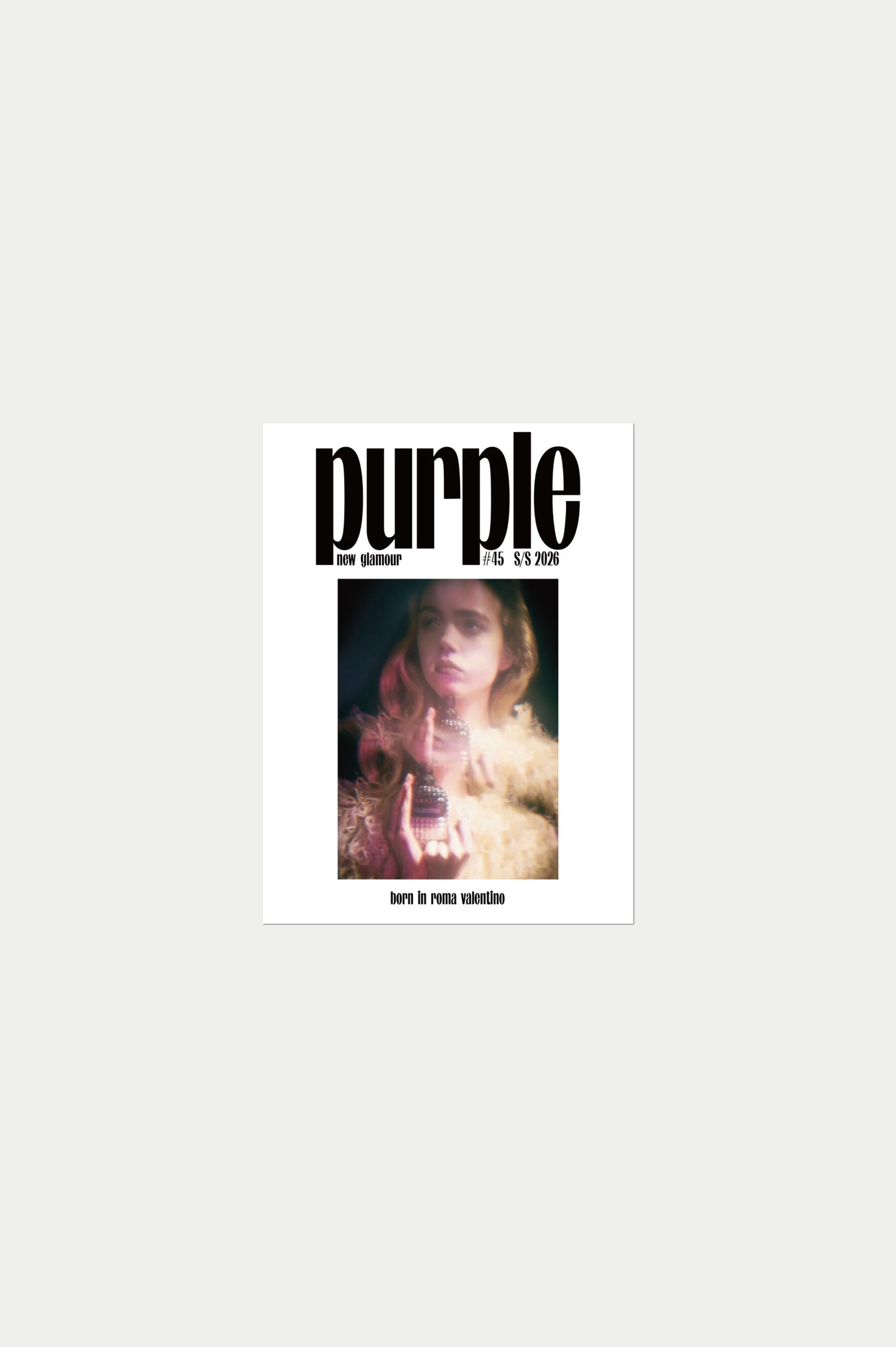 PURPLE #45 The New Glamour Issue Born in Roma Valentino