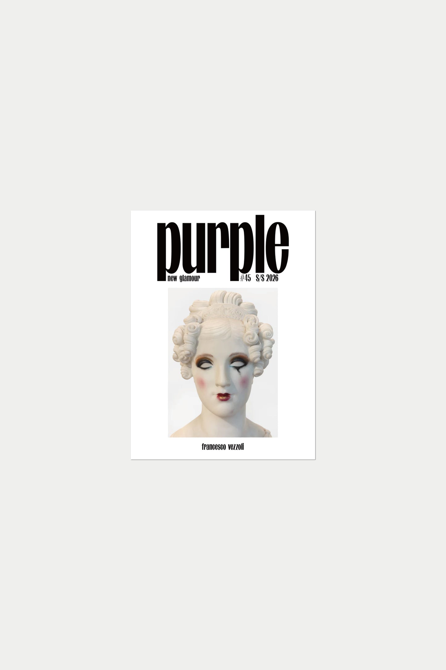 PURPLE #45 The New Glamour Issue Francesco Vezzoli