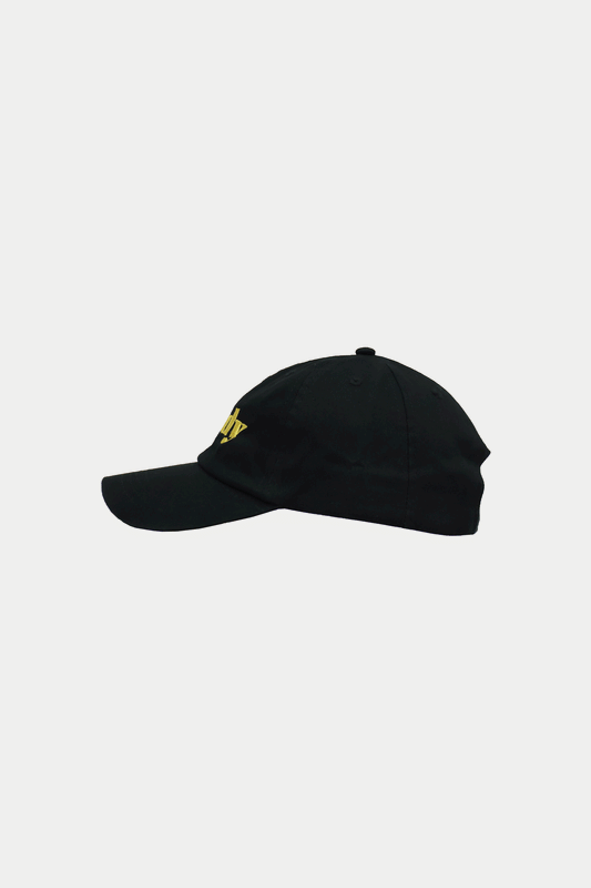 STUDY CAP Black with Gold