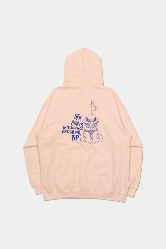 0fr. P.i.P Aleksi Cavaillez Hoodie Natural Navy (SIZE: S/XL)  - 0fr. Tokyo