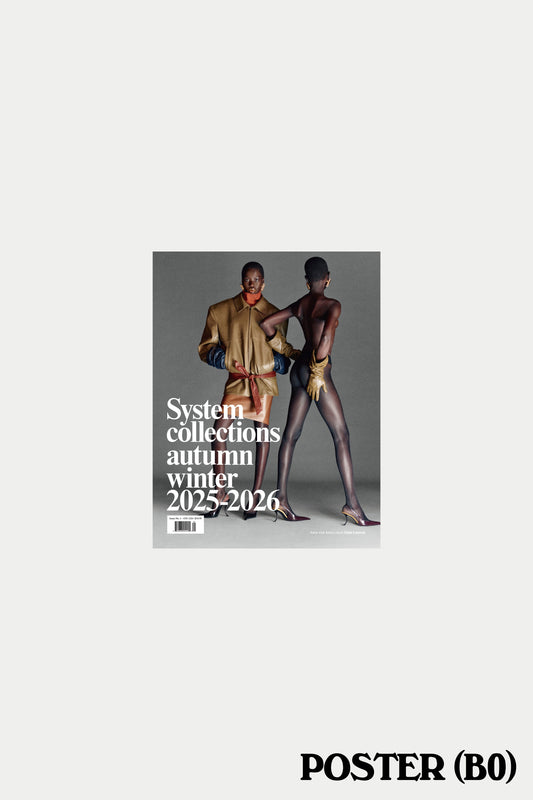 System Collections Autumn/Winter 2025-2026 No. 1 Awar and Athiec wear Saint Laurent Poster (SIZE: B0)