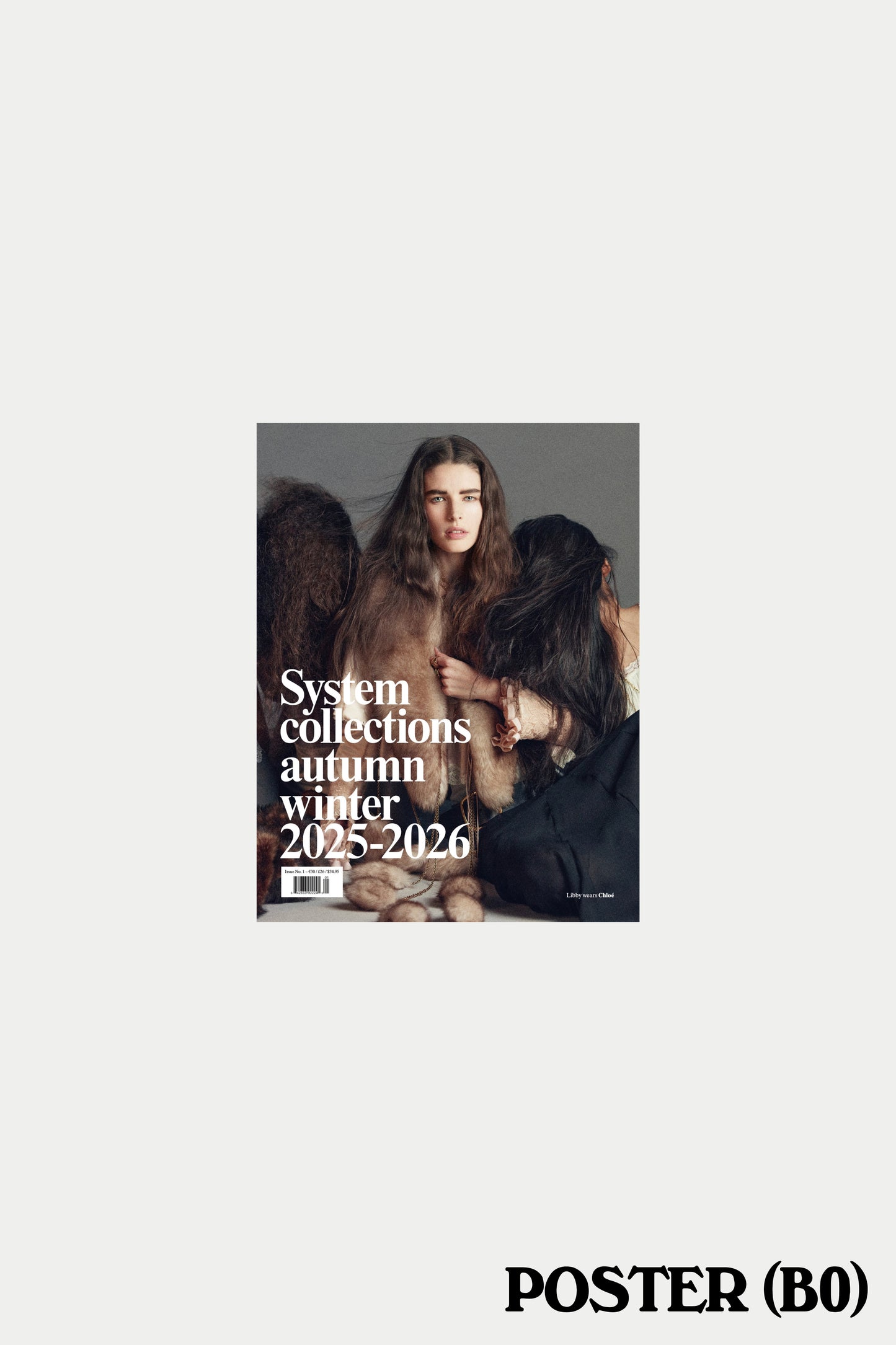 System Collections Autumn/Winter 2025-2026 No. 1 Poster Libby wears Chloé (SIZE: B0)