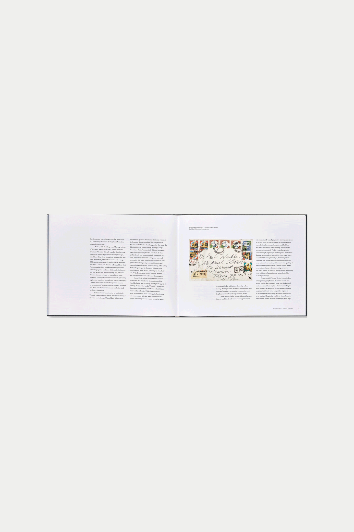 TREATISE ON THE VEIL, 1970 by Cy Twombly - 0fr. Tokyo