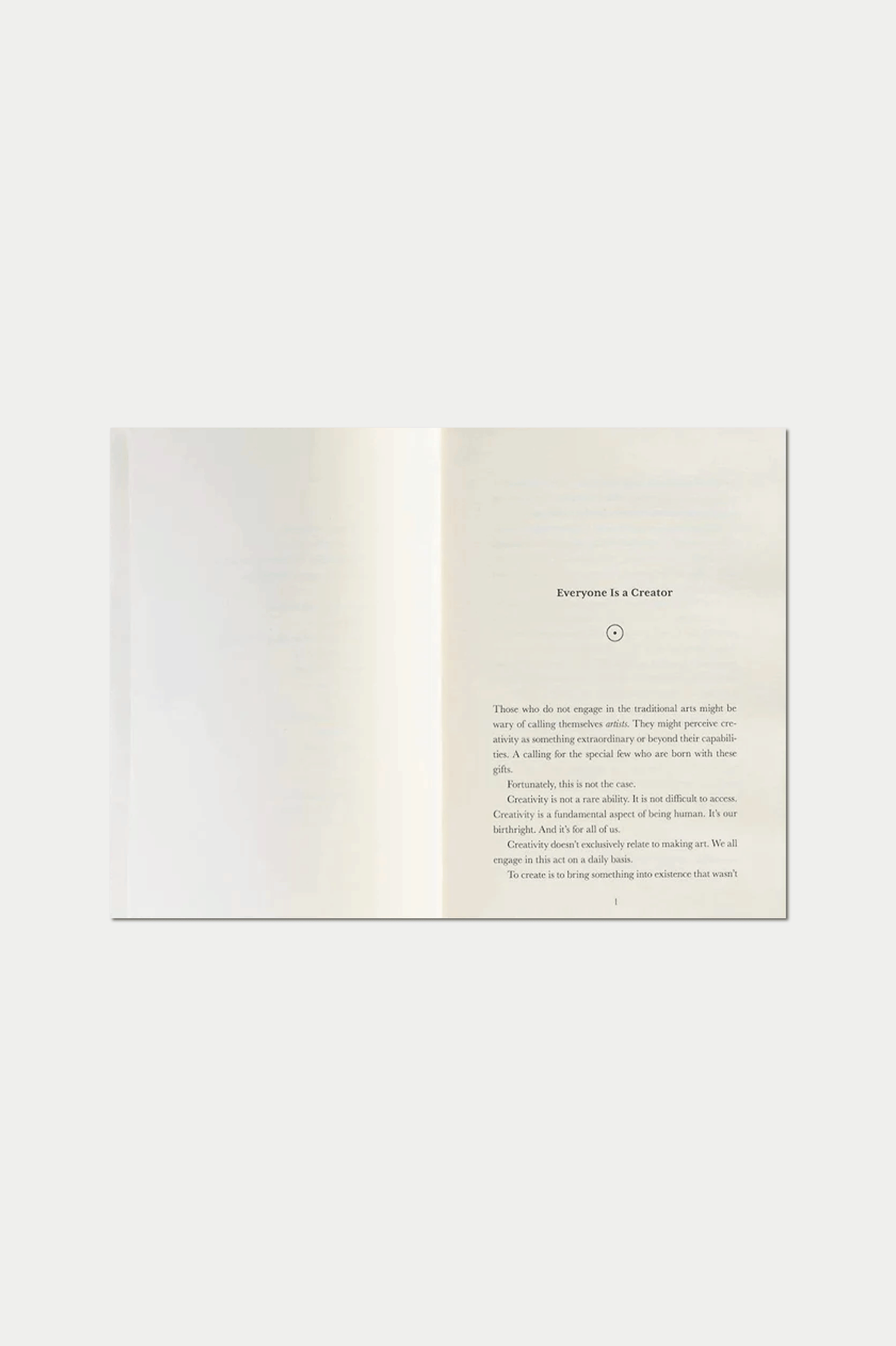 The Creative Act: A Way of Being - New Cover