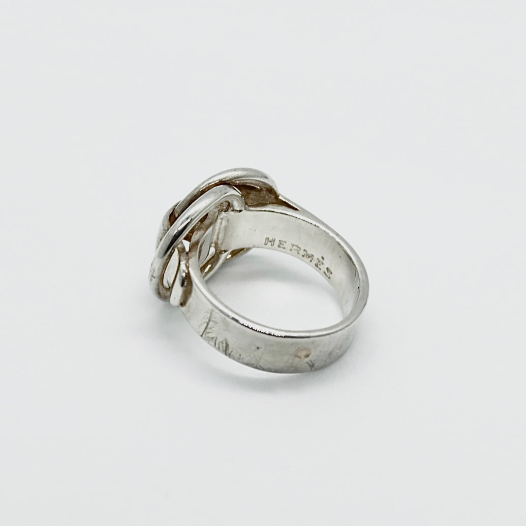 Hermès 70s Deux anneaux Ring