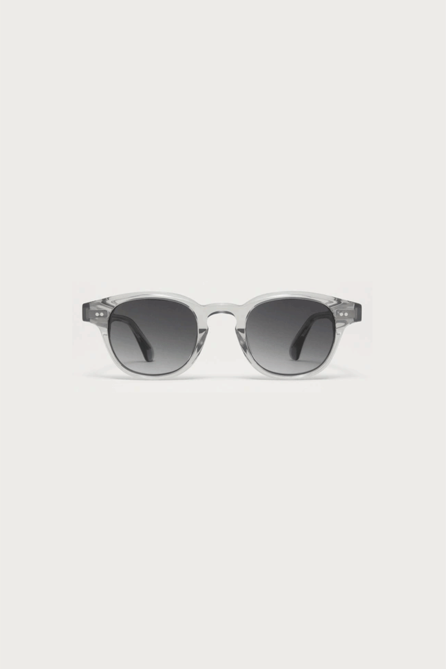 01 Classic Round Sunglasses Grey