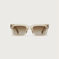 05 Square Shape Sunglasses Ecru