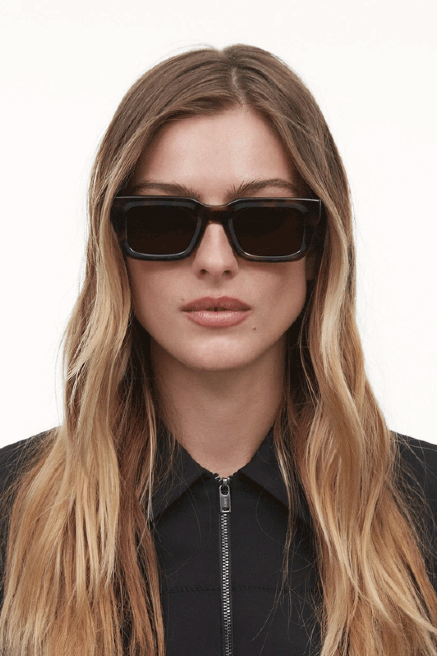 05 Square Shape Sunglasses Tortoise