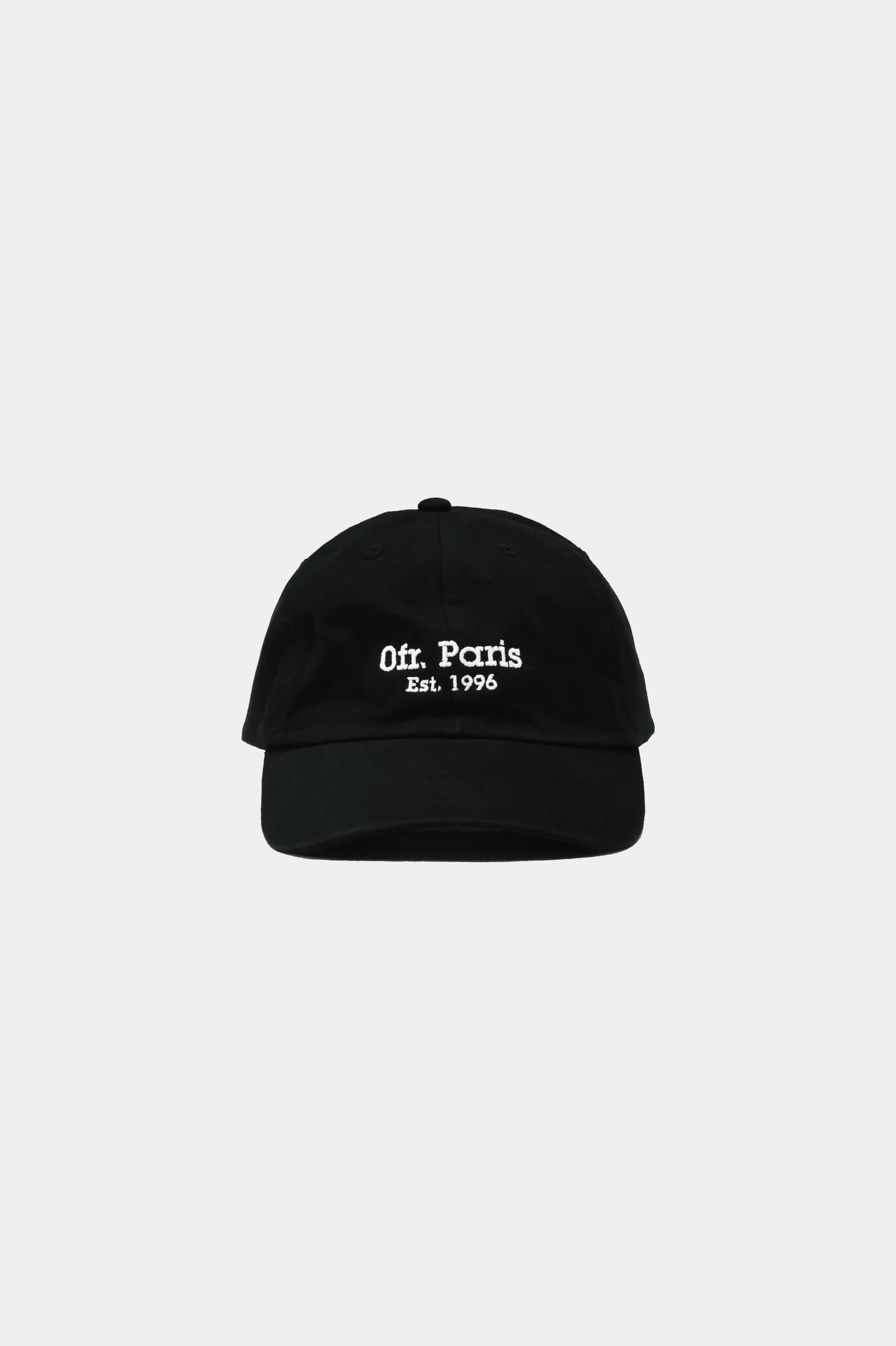 【RESTOCK】0fr Baseball Cap Black - 0fr. Tokyo