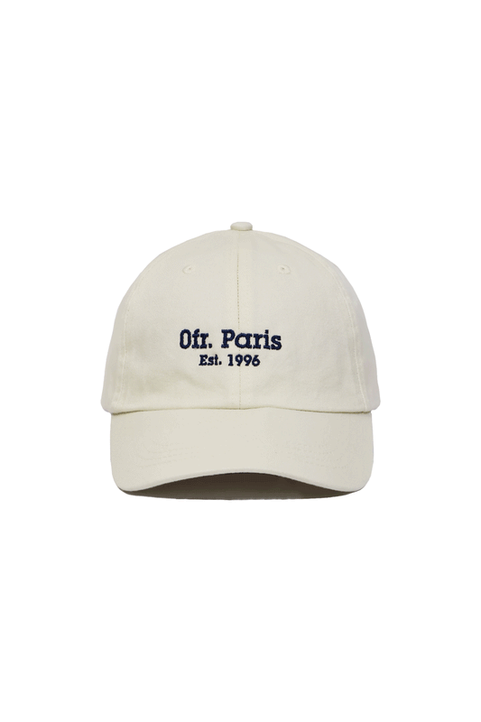 0fr Baseball Cap Ivory Navy