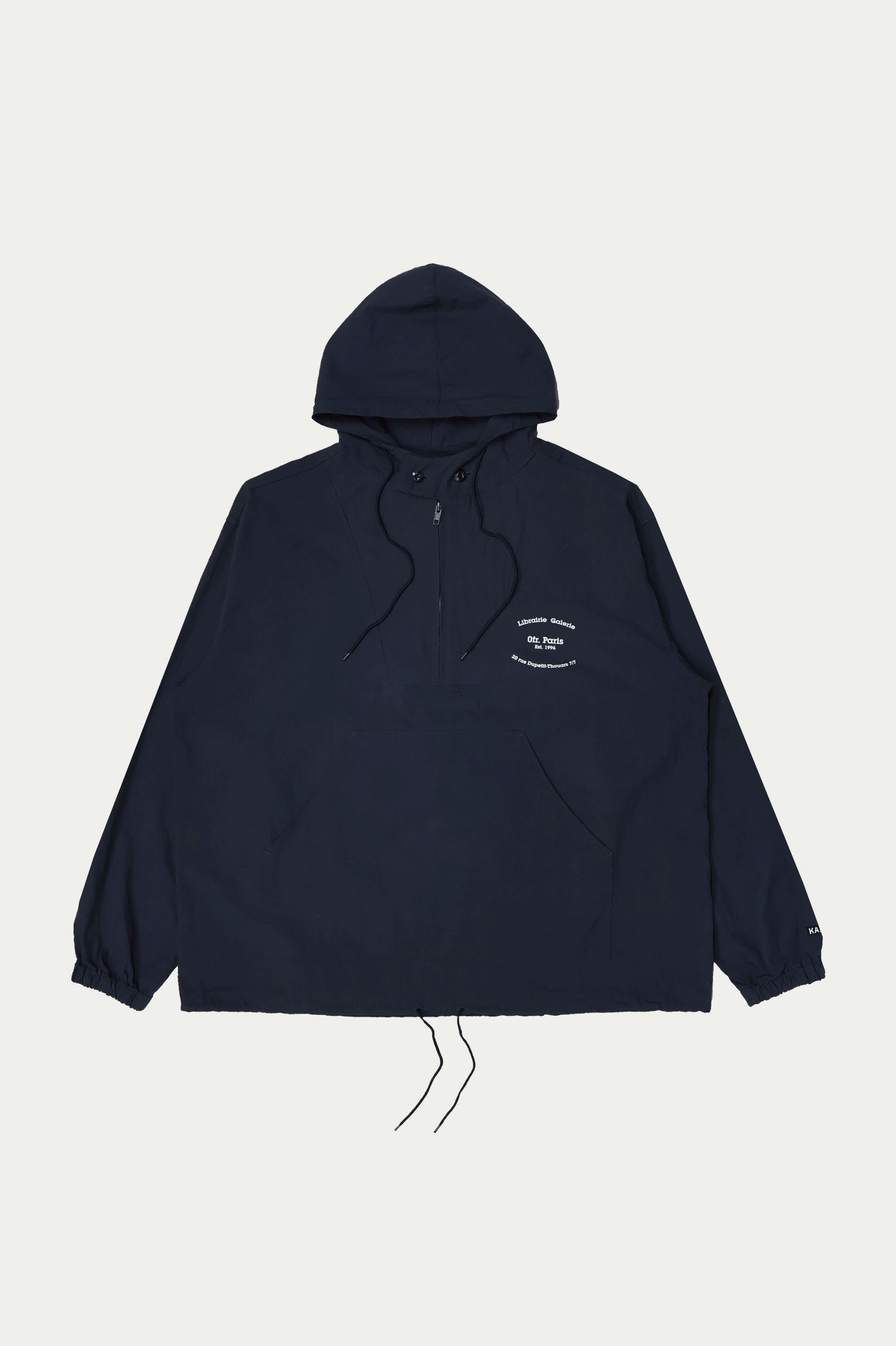 0fr Button Hoodie Anorak Deep Navy (SIZE: OS) - 0fr. Tokyo