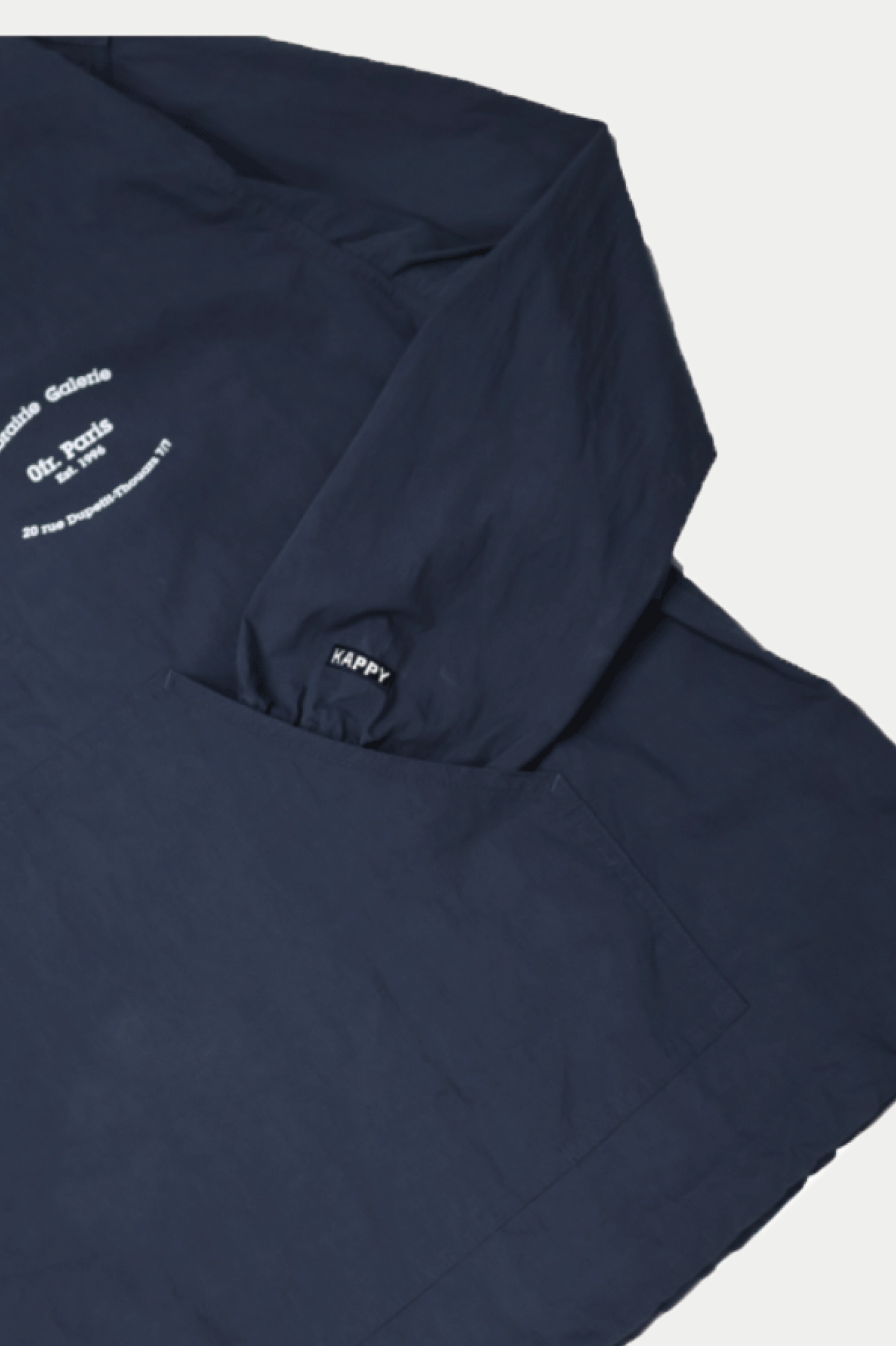 0fr Button Hoodie Anorak Deep Navy (SIZE: OS) - 0fr. Tokyo