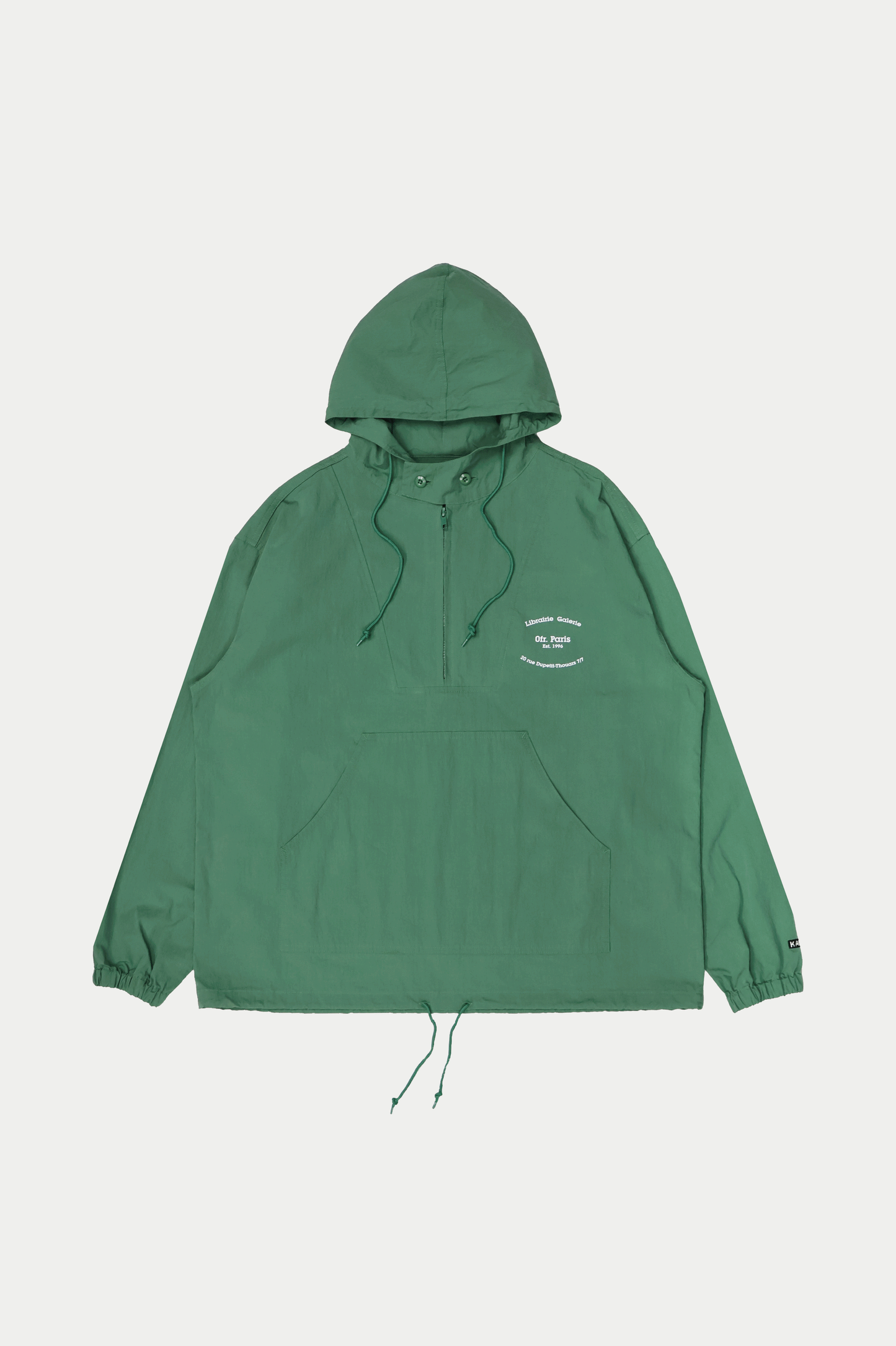 0fr Button Hoodie Anorak Green (SIZE: OS) - 0fr. Tokyo