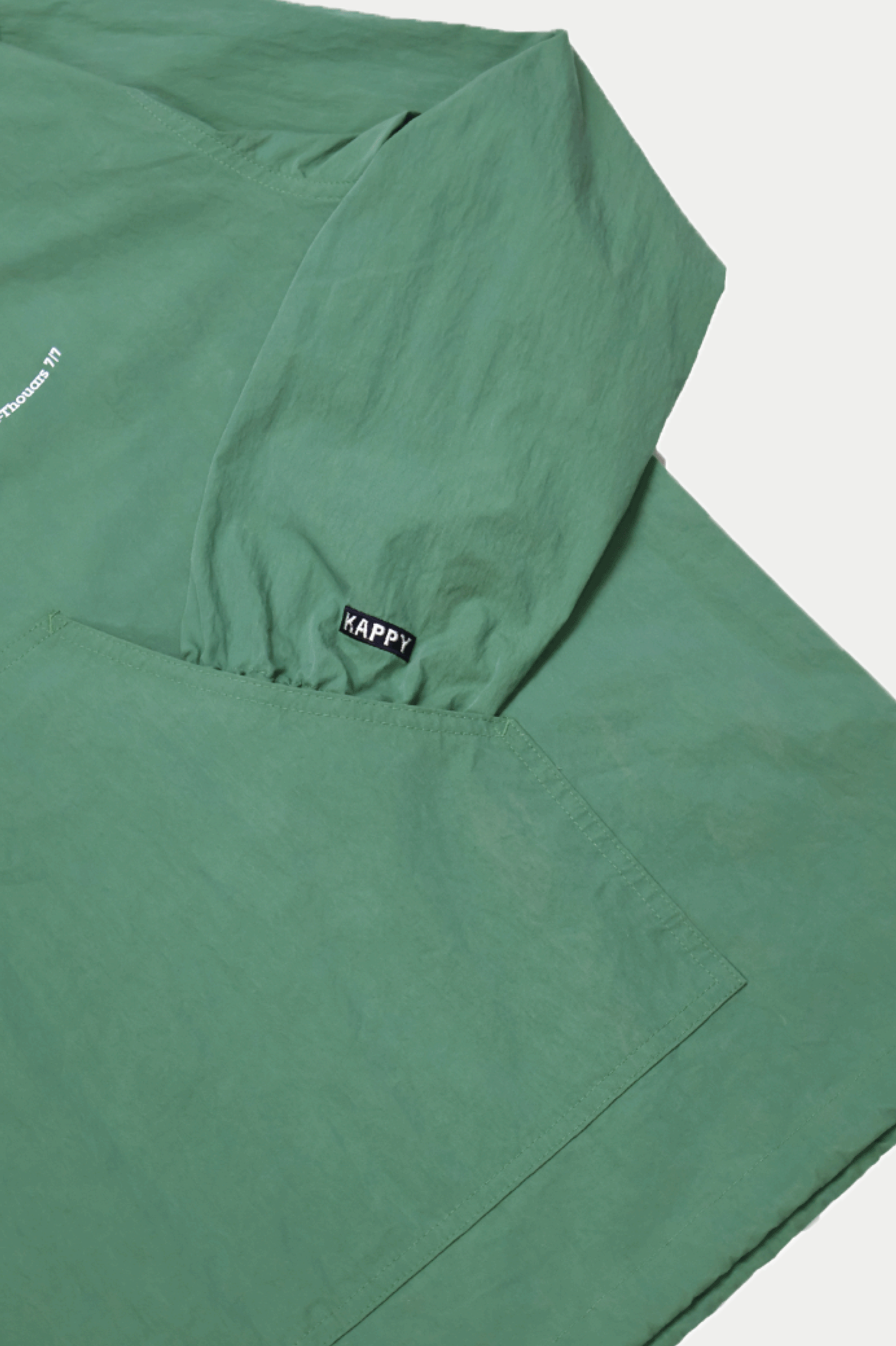 0fr Button Hoodie Anorak Green (SIZE: OS) - 0fr. Tokyo
