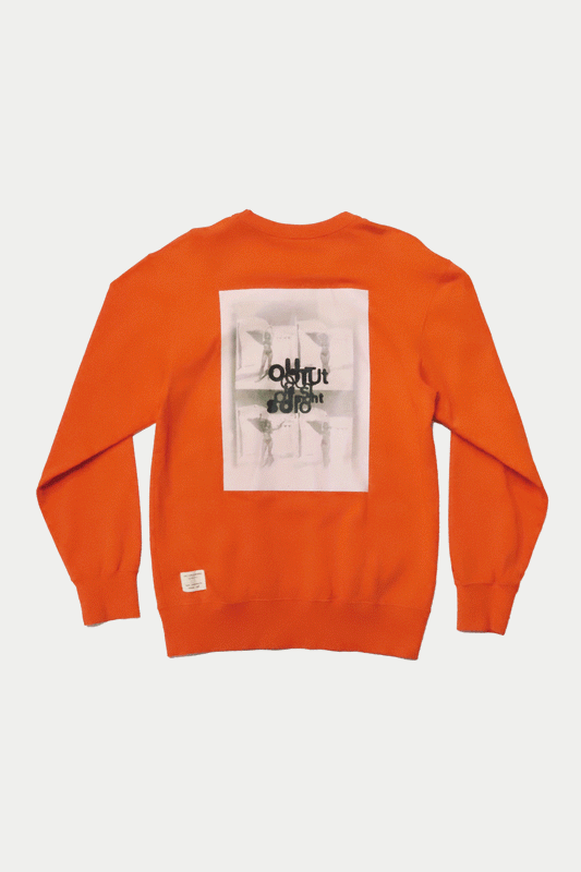 0fr x Loreak Mendian Sweatshirt Orange Out of Sight Solo - 0fr. Tokyo