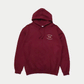 0fr Hoodie Burgundy Out of Sight Solo - 0fr. Tokyo