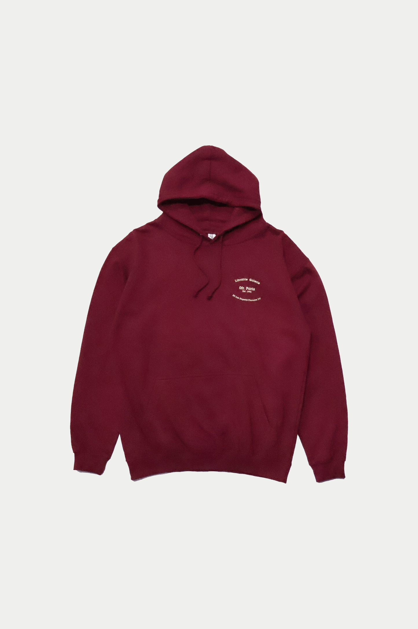 0fr Hoodie Burgundy Out of Sight Solo - 0fr. Tokyo