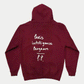 0fr Hoodie Burgundy Paris intelligence Program - 0fr. Tokyo