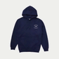 0fr Hoodie Navy Paris intelligence Program - 0fr. Tokyo