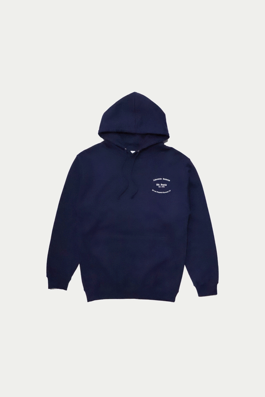 0fr Hoodie Navy Paris intelligence Program - 0fr. Tokyo