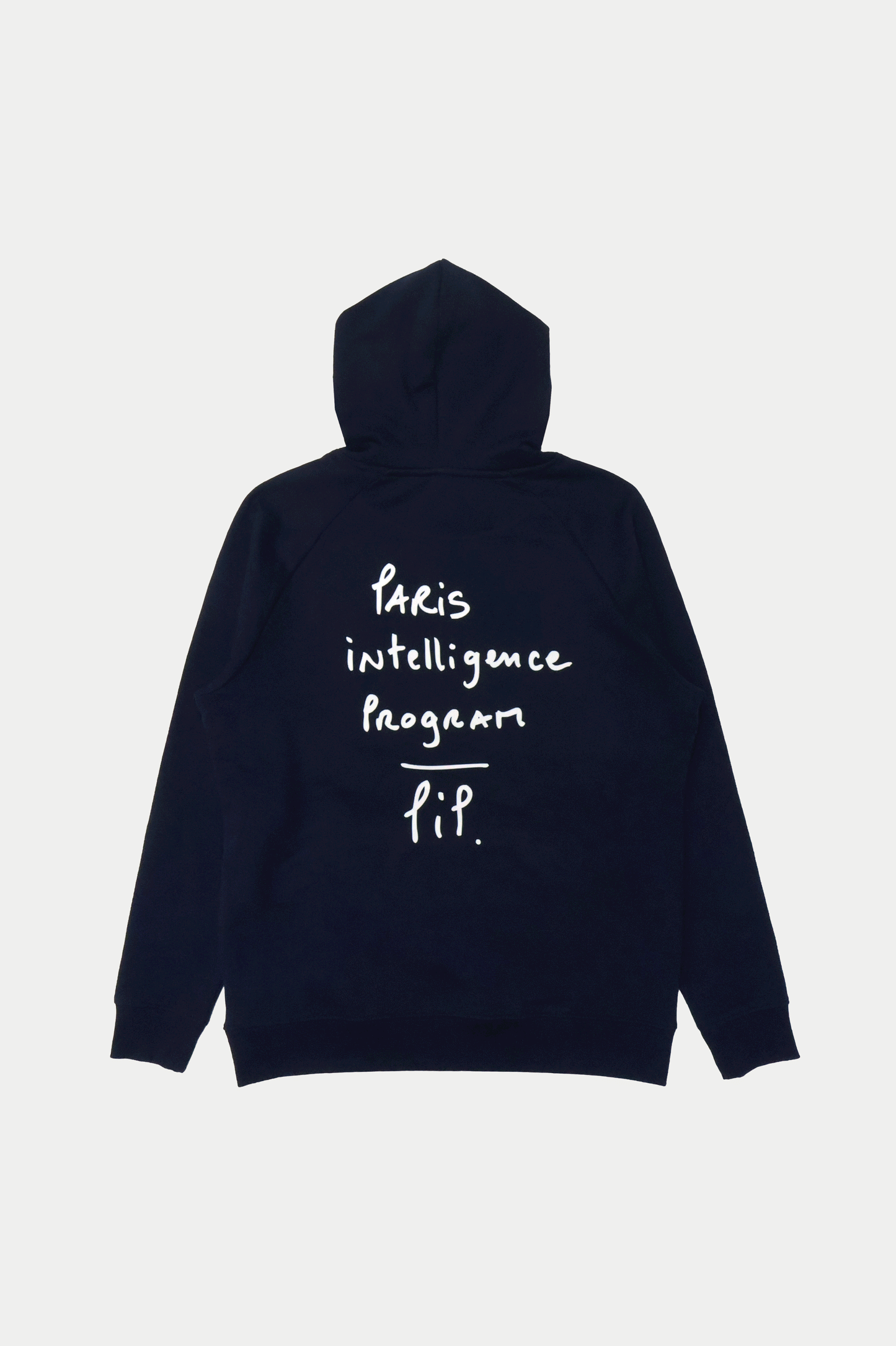 0fr Hoodie Navy Paris intelligence Program - 0fr. Tokyo