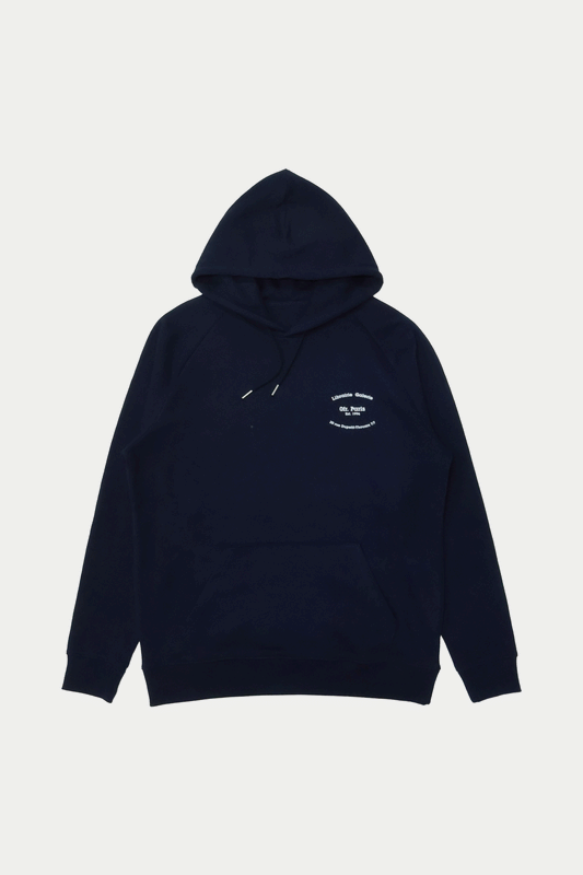 0fr Hoodie Navy Paris intelligence Program - 0fr. Tokyo