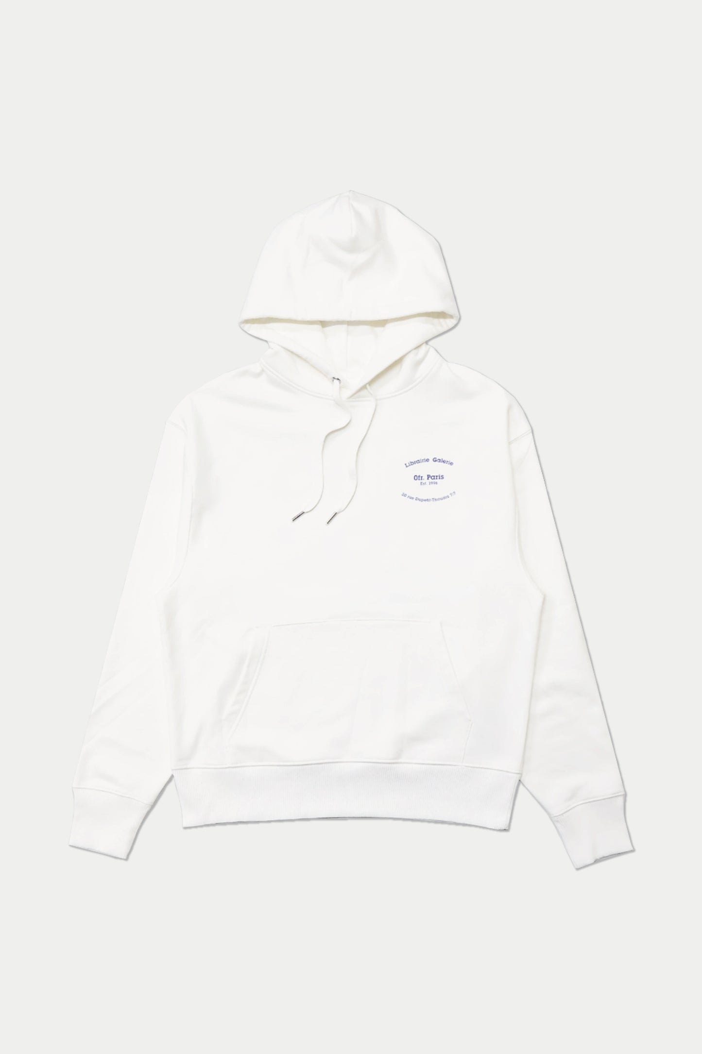 0fr Hoodie White Paris intelligence Program (SIZE: M)