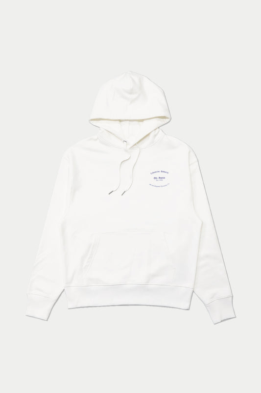 0fr Hoodie White Paris intelligence Program (SIZE: M)