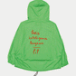 0fr Souvenir Stand Collab Anorak Lime (SIZE: OS) - 0fr. Tokyo