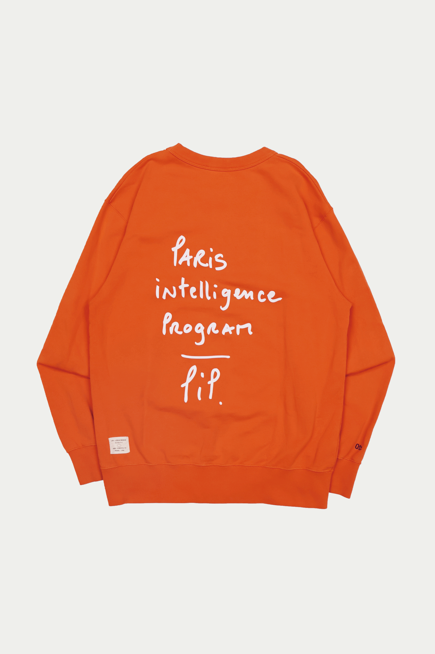 0fr Sweatshirt  Orange Paris intelligence Program - 0fr. Tokyo