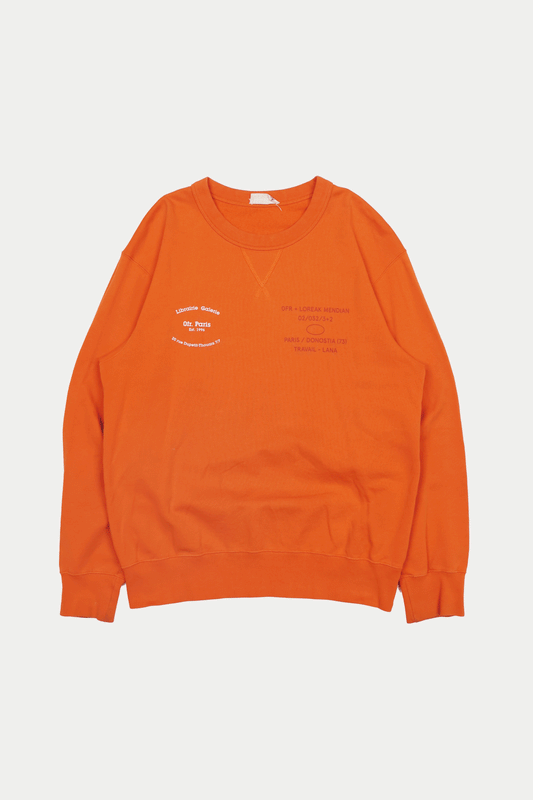 0fr Sweatshirt  Orange Paris intelligence Program - 0fr. Tokyo