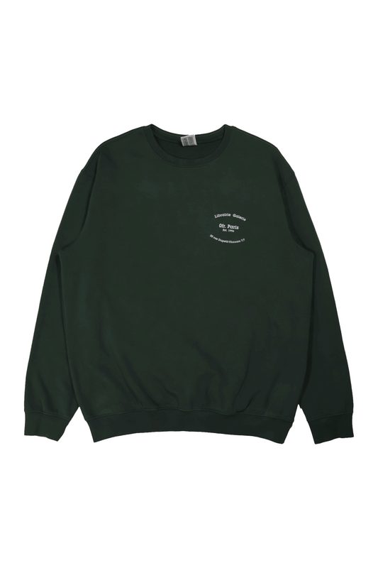 0fr Vintage Crewneck Sweat Dark Green