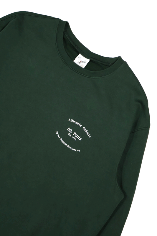 0fr Vintage Crewneck Sweat Dark Green