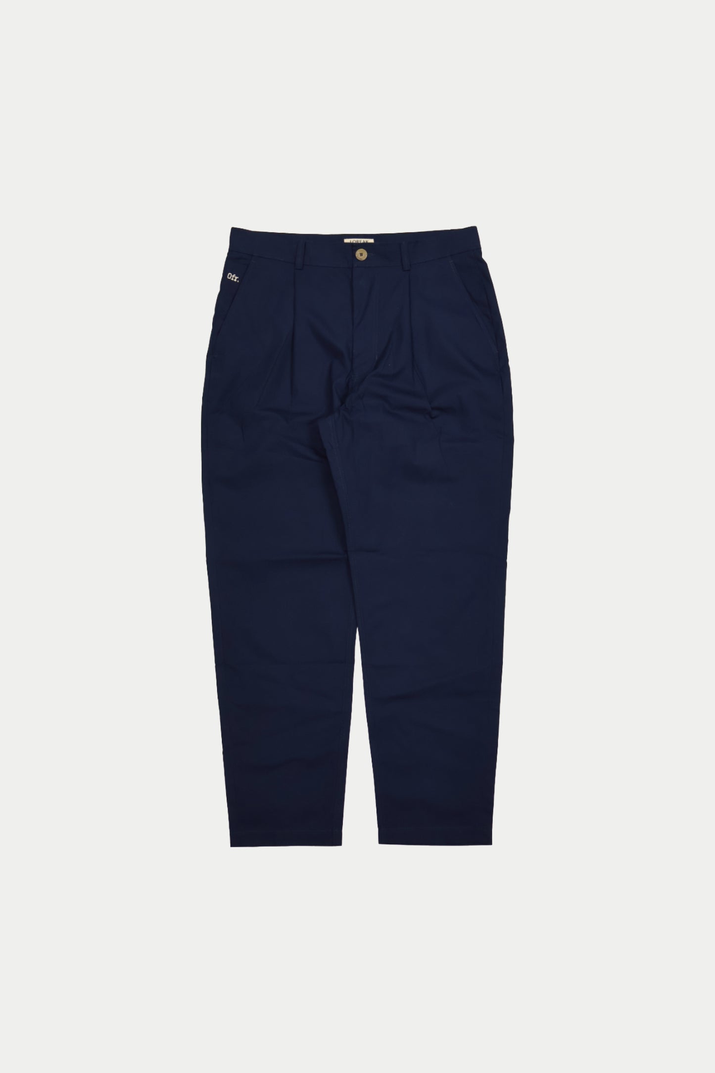 0fr × Loreak Mendian Travail Pleated Pants Dark Marine